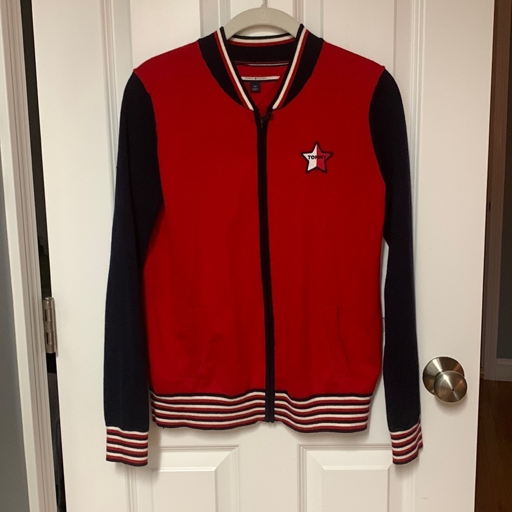 Varsity Zippered‎ Tommy Hilfiger Cardigan